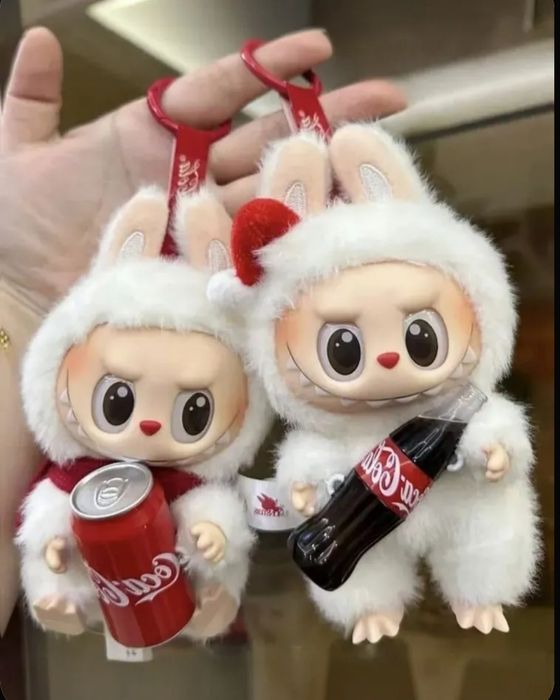 Лабубу кока-кала,две штуки