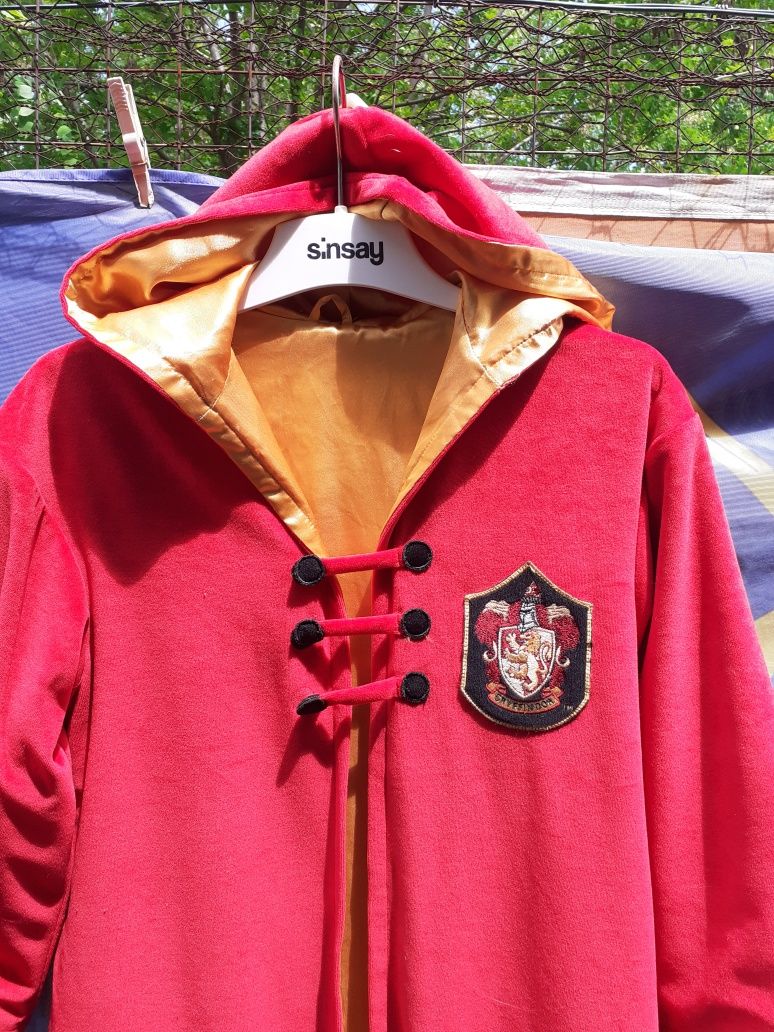 Roba Harry Potter,red Gryffindor robe quidditch,copii 8/12 ani