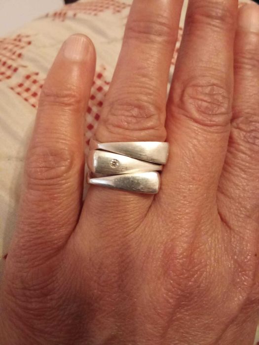 Pierre Cardin-Сребърен пръстен Проба-925 Размер-18