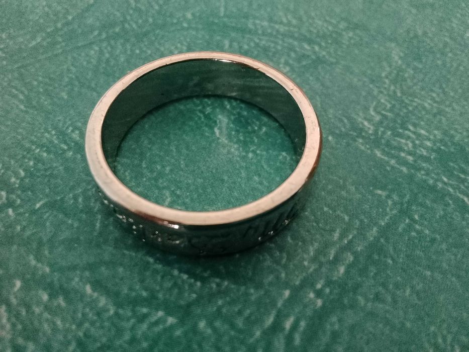 3 сребристи дамски пръстена (вътрешен диаметър 17 мм)