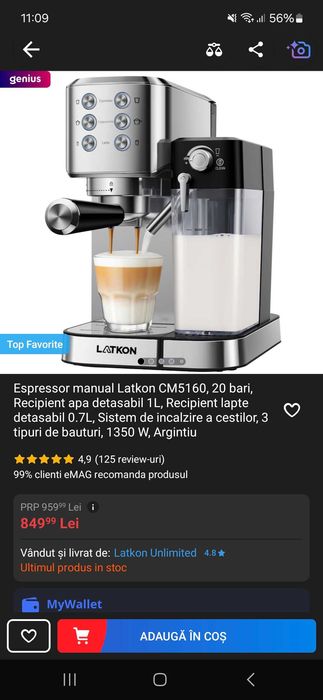 Espressor automat