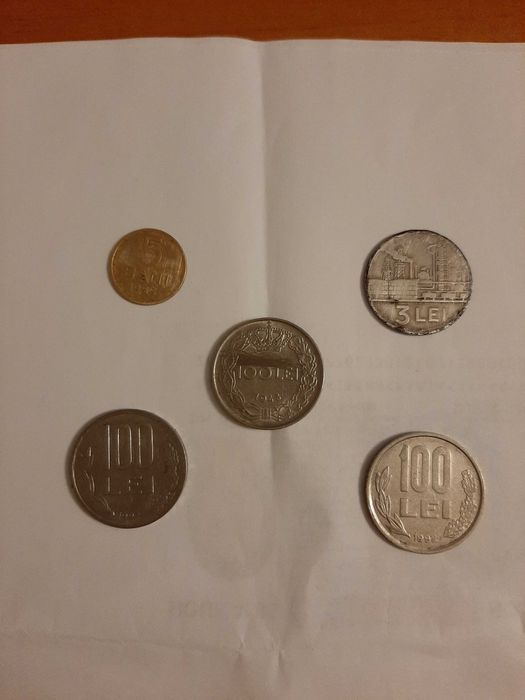 Monede colectie, romanesti.