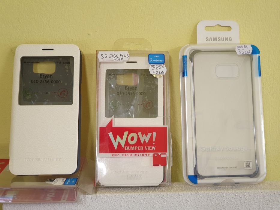 Husa samsung s6 edge plus g928 huse originala flip silicon