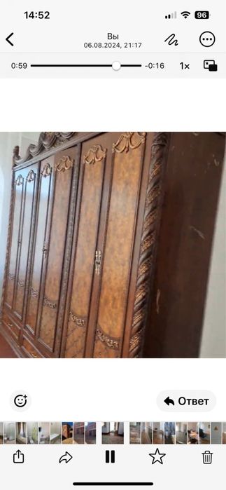 Шкаф 2 штуки  б/У  комод 2 штуки