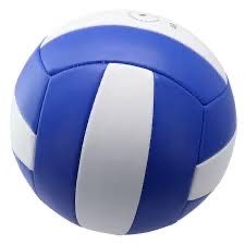 Minge de volei albastra