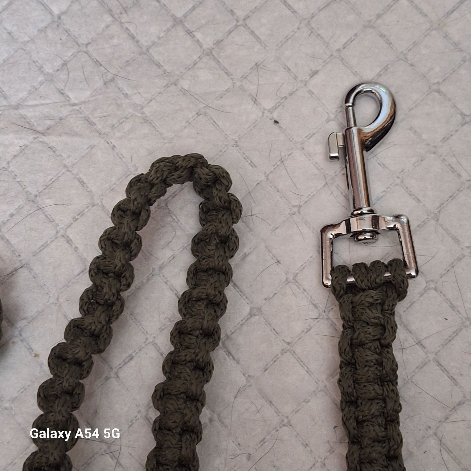 Поводок косичка, из ниток - 1,7 м