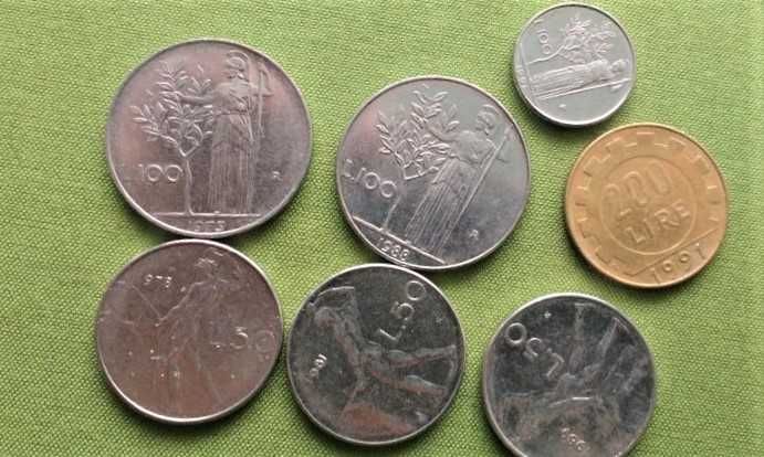 Монети колекция  Италия