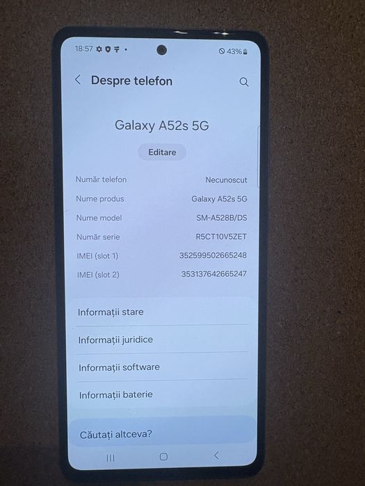 Samsung Galaxy A52S 5G 128 Gb Id-XXL4782