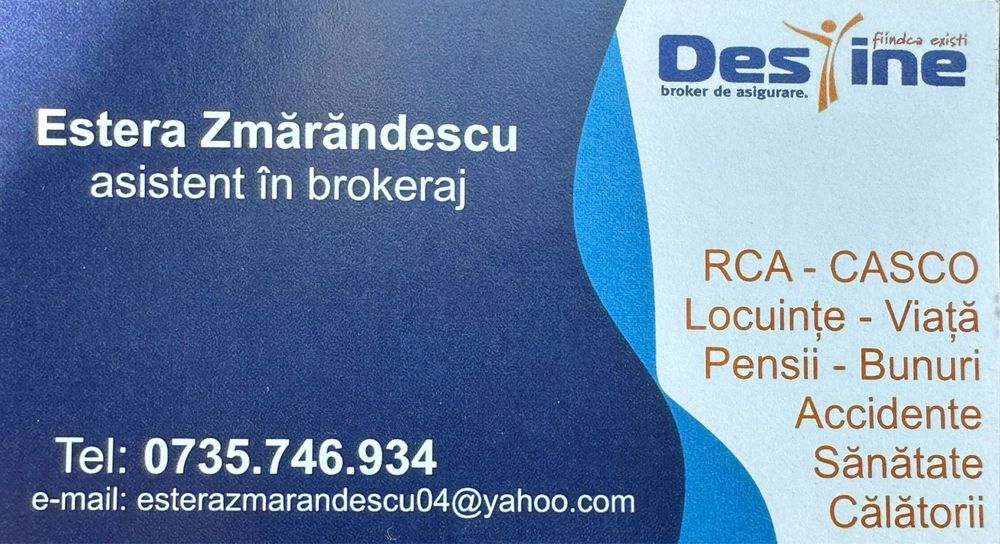 Oportunitate de cariera in broker de asigurari