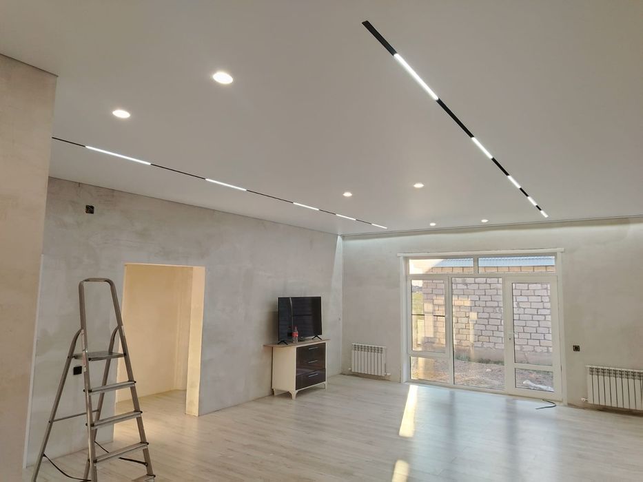 Натяжной потолок, изготовление любой сложности. Качество не дорого.