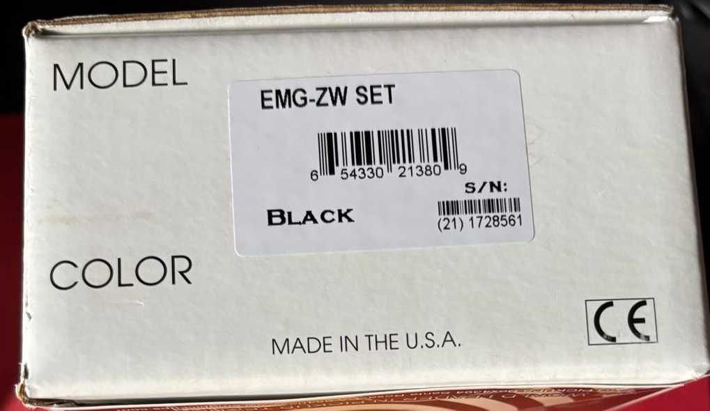 Адаптери за китара EMG Zakk Wylde Humbucker Set (81 / 85)