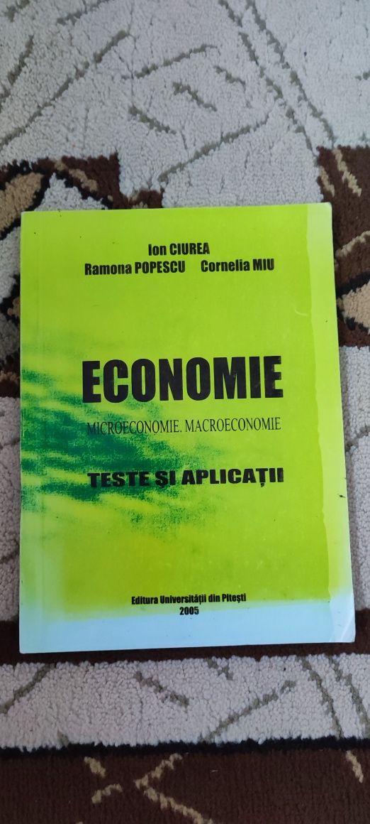 Economie Teste si Aplicatii