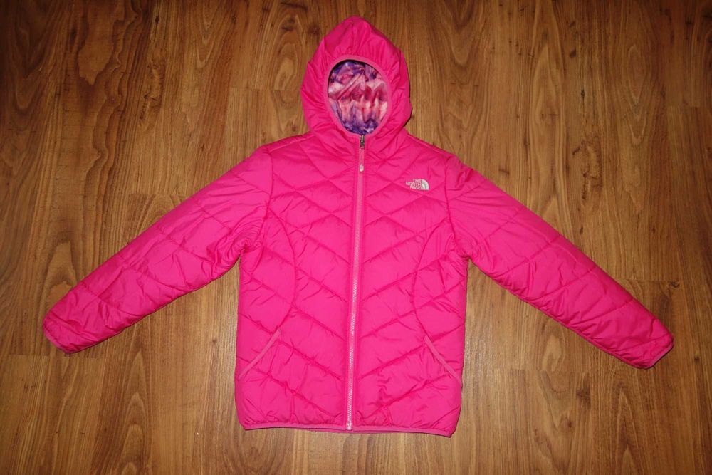 Geaca fete The North Face cu doua fete, 12-14 ani, Stare buna