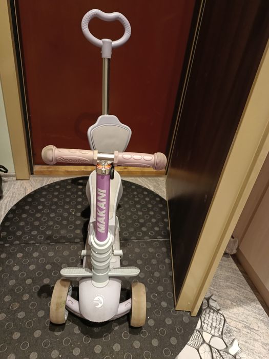 Makani Тротинетка 4в1 Candy Lilac тротинетка с родителски контрол