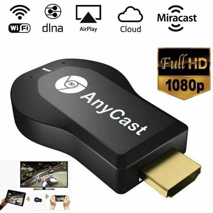 Стрийминг медиен плеър Anycast M2 Plus, 4K, HDMI, Wi-Fi