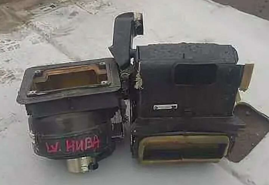 Печка сборе на шевроле нива 2123