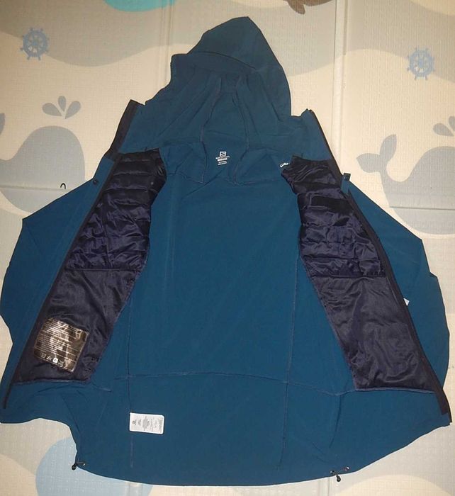 Geaca de puf Salomon Haloes Hybrid 700. Marimea L-Men.