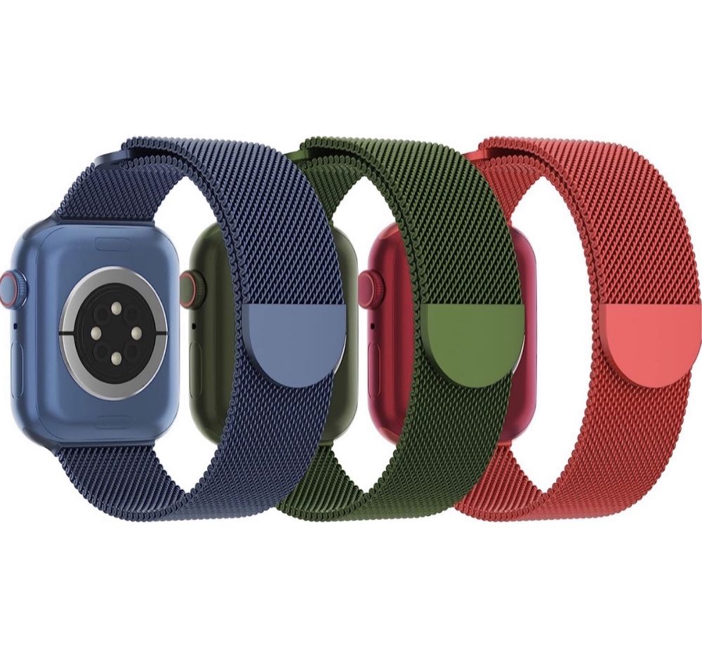 Curea Husar Metalica Milanesse Loop Compatibila Apple Iphone Seria