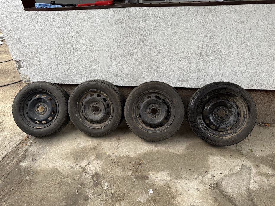 Jante roti tabla 195/60/15 iarna dot 2022 4x108 ford fiesta