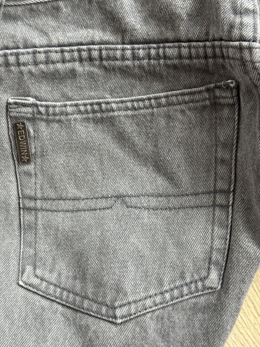 Blugi EDWIN Vintage Gri Barbati | Marime 34 x 32 (Talie 82 cm)