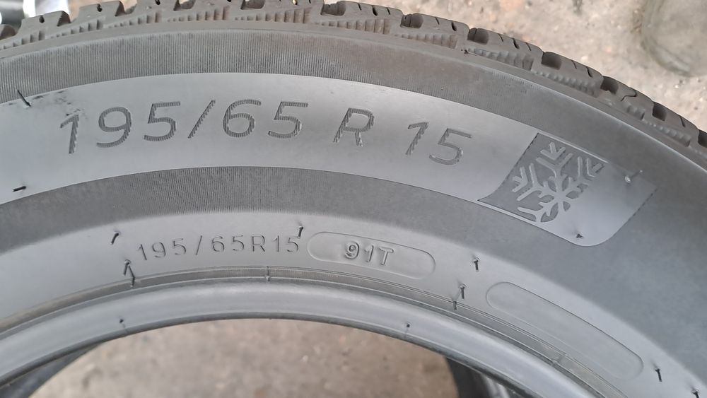 4бр. Почти Нови 195/65/15 Michelin Alpin 7