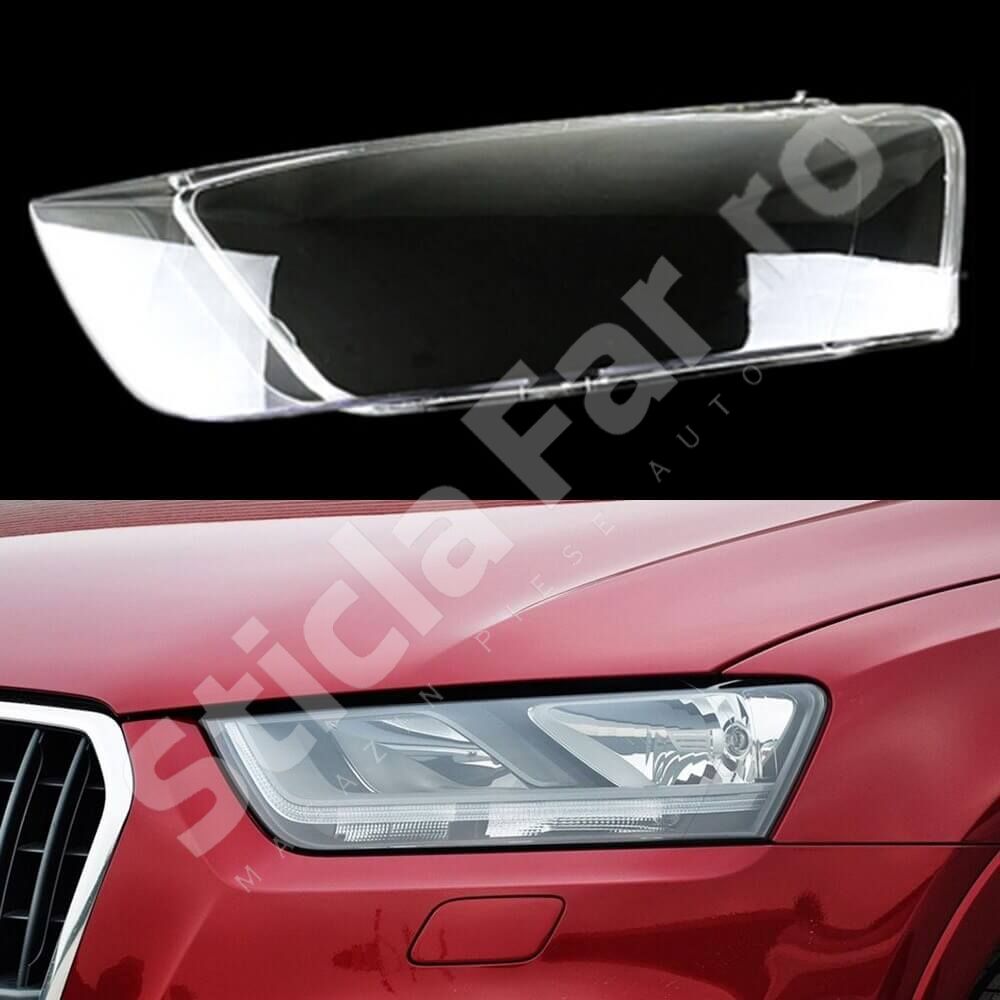 Sticla far compatibil cu Audi Q3 nonfacelift 2010-2013