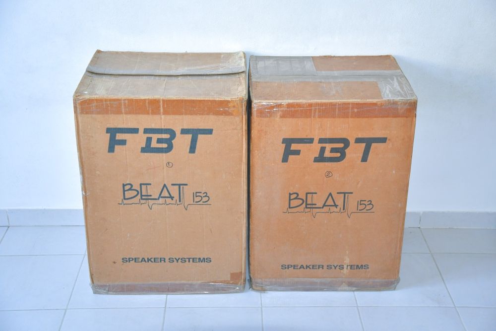 Boxe FBT 250w 3 căi 15 țoli 8 ohmi Dynacord RCF VL ieftin afacere Bucu