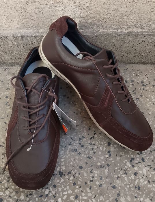 Нови мъжки маратонки Head от естествена кожа 41 номер/ 27см стелка