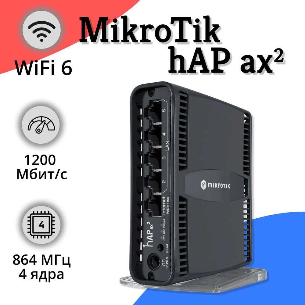 MikroTik hAP ax2                 (C52iG-5HaxD2HaxD-TC) оптом