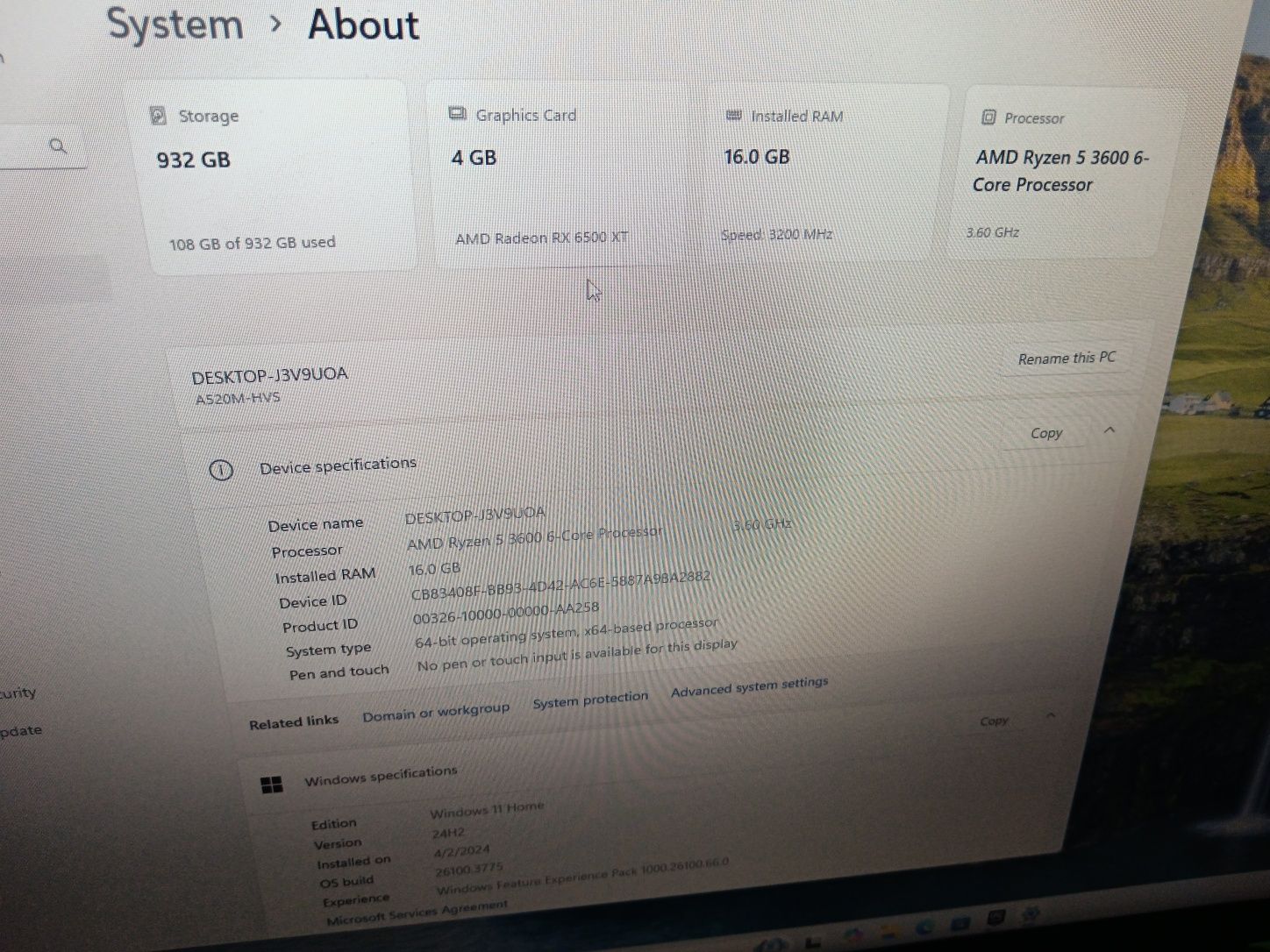 Gaming Pc Ryzen 5 3600 Rx 6500XT/По договаряне/