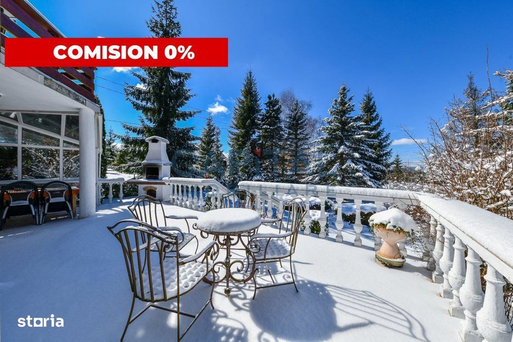 COMISION 0!  Casa 185mp, 3 niveluri, 7 camere, teren 1815mp, privelist