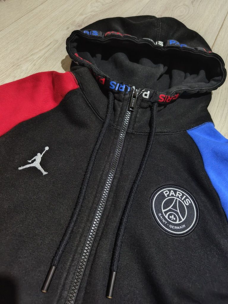 PSG, Paris Saint Germain, Jordan hoodie ziр, ПСЖ, Джордан nike