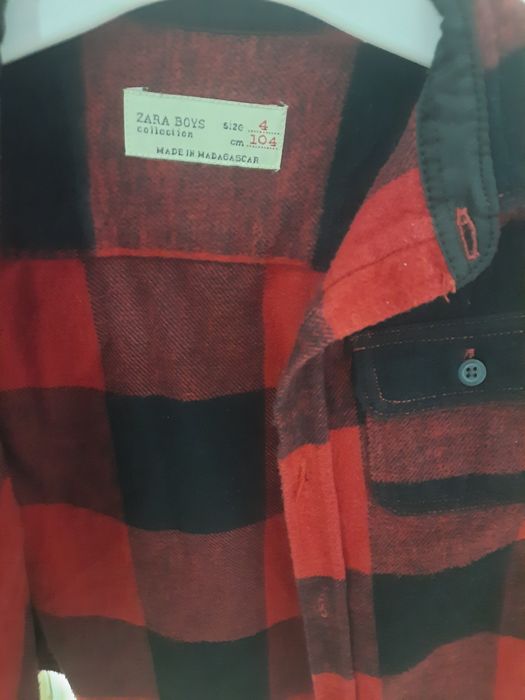 Jachetă tip cămașă Zara, 4 ani