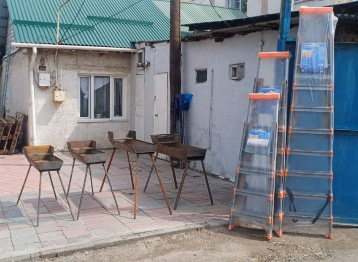 Мангал со сьемными ножками