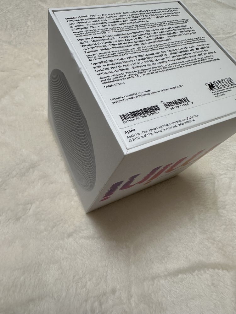 MY5H2FN/A HomePod mini, White Noua Garantie
