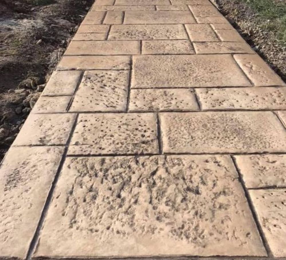Beton amprentat Iasi Targu Frumos Podul Iloaiei - beton dezactivat