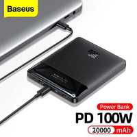 Baseus Blade 100W Power Bank 20000mAh For Laptop/Macbook/Ultrabook