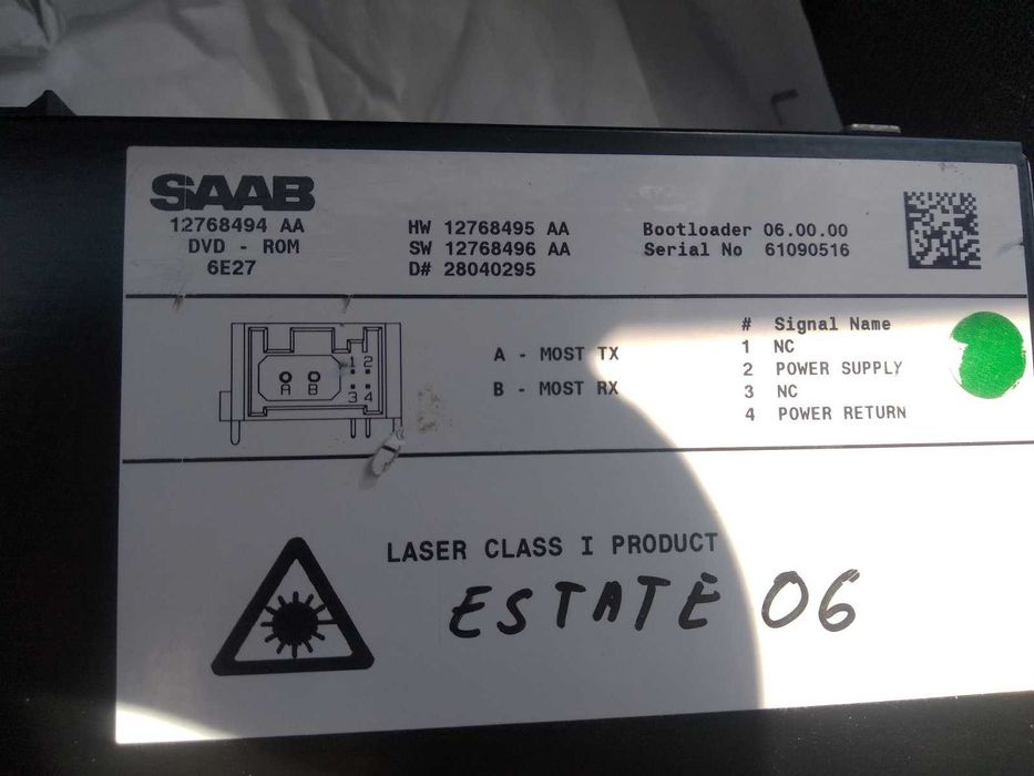 Сааб 95 и 93 ,навигация,ДВД и чеинджър,фарове,стопове,касети