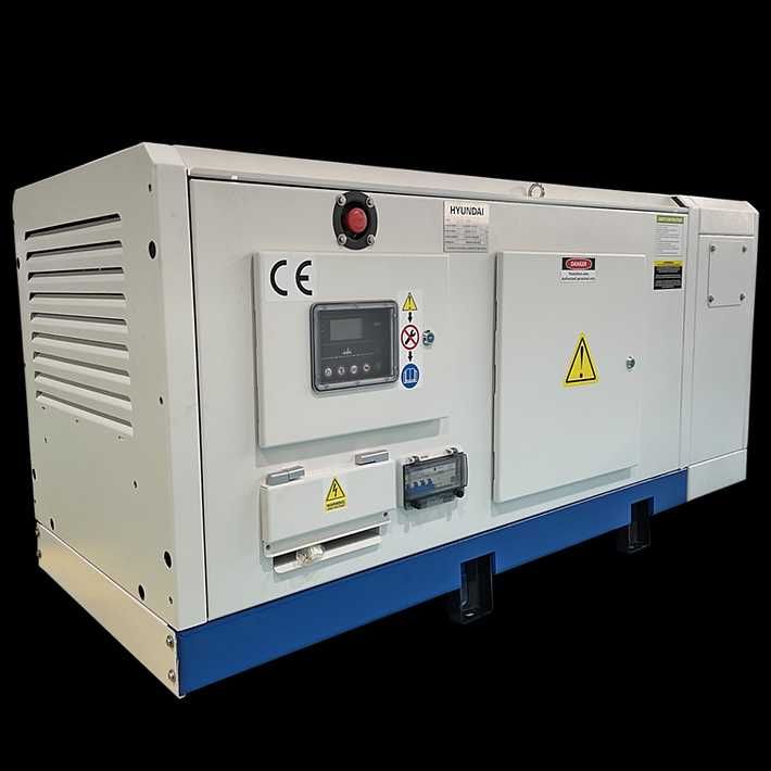 Generator de curent electric 400V 13kW cu motor diesel Hyundai DHY15L