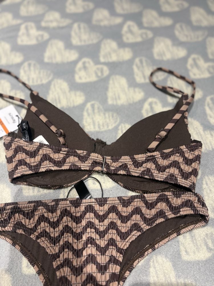 Рипсени бански от две части Sinsay XS