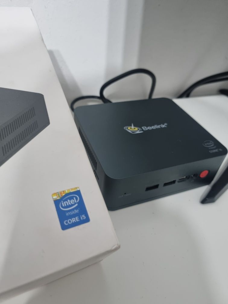 Mini PC unitate Beelink u57, Procesor Intel i5, 8GB ram