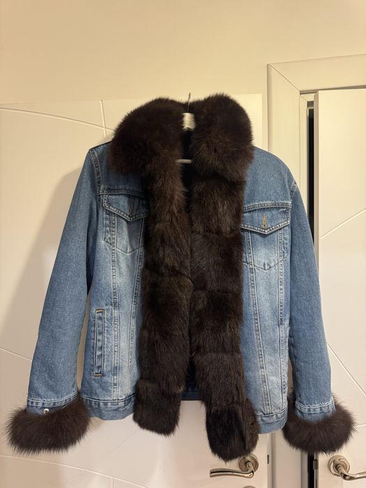 Палто с косъм