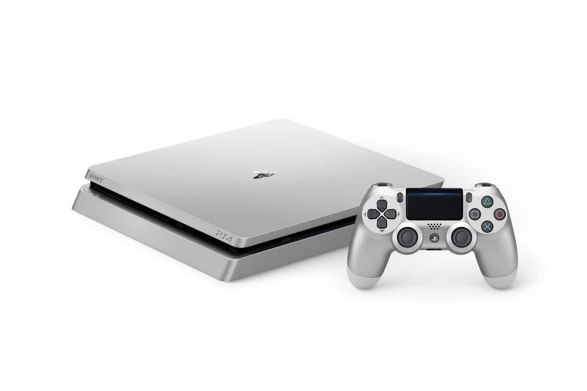 Конзола Sony Playstation 4 Slim 500 GB Реновирани  + 5 Игри