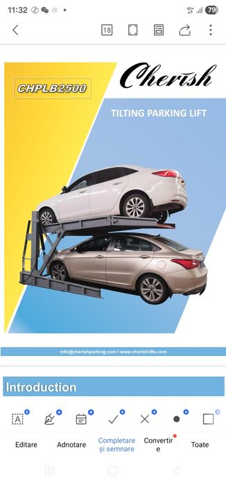 Vand sistem parcare tip Klaus,sistem klaus,sistem parcare klaus