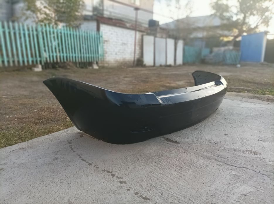 Бампер задний приора 1 хэтчбек