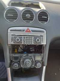 Panou clima casetofon mp3 Peugeot 308