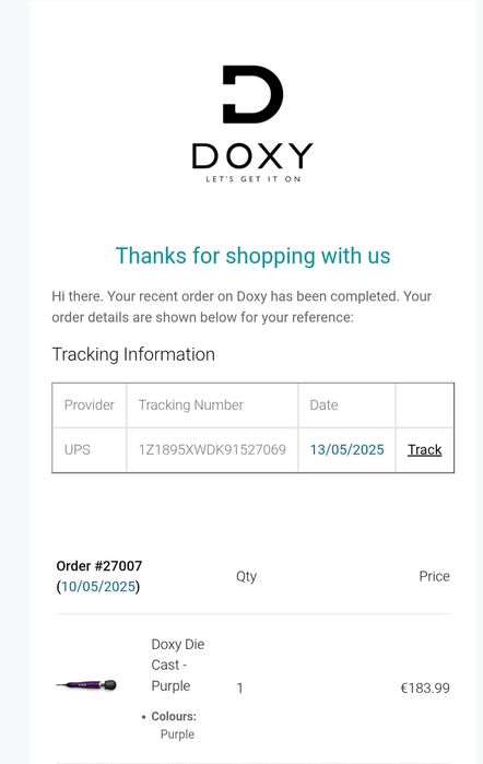 Aparat masaj Doxy Die Cast