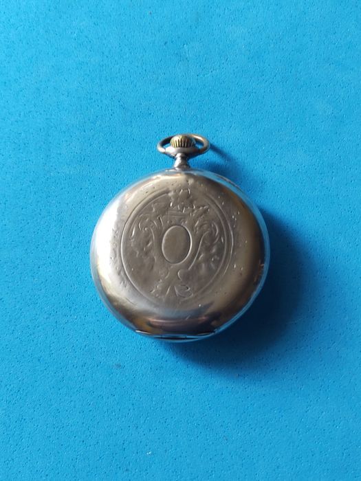Сребърен джобен часовник  OMEGA