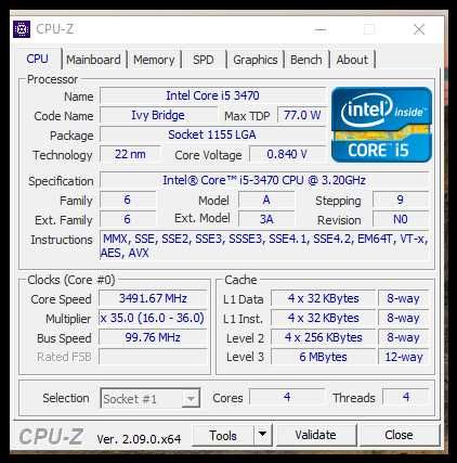 Дъно Asus h61m-c+ Intel® Core i5-3470 +8gb lga 1155