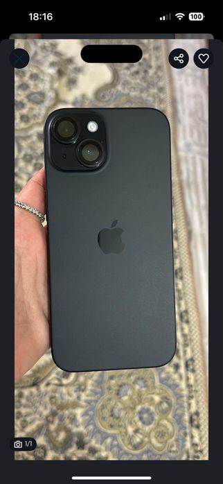 Обменяю iphone 15 128gb на iphone 16pro